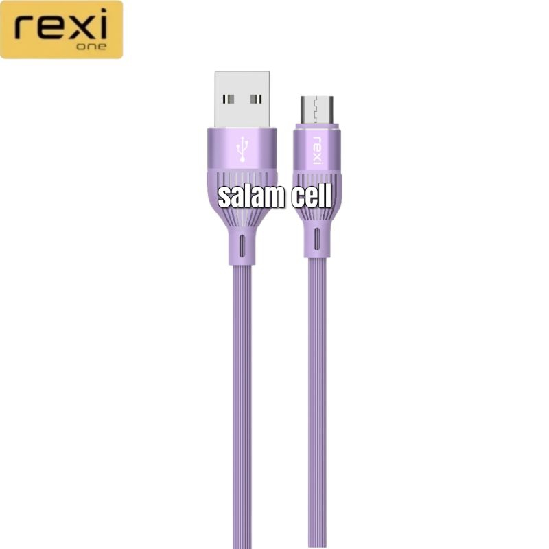 Kabel Data REXI KK01-M 2,4A Fast Charging Micro Usb Original Rexi Kk01 m Garansi Resmi