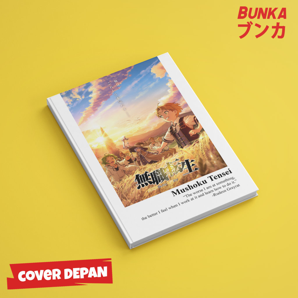 

Note Book Aesthetic Anime Mushoku Tensei Hardcover A5 Buku Tulis Catatan Notes Agenda Planner Jurnal vintage buku catatan story book kado anniversary valentine cowok cewek murah