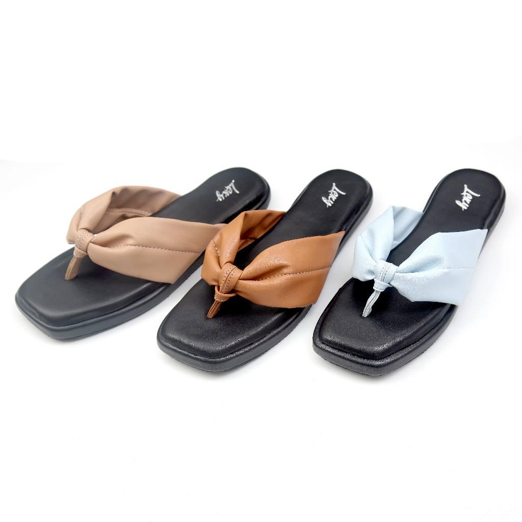 Lexy STELLA Sandal Wanita Jepit Busa Empuk