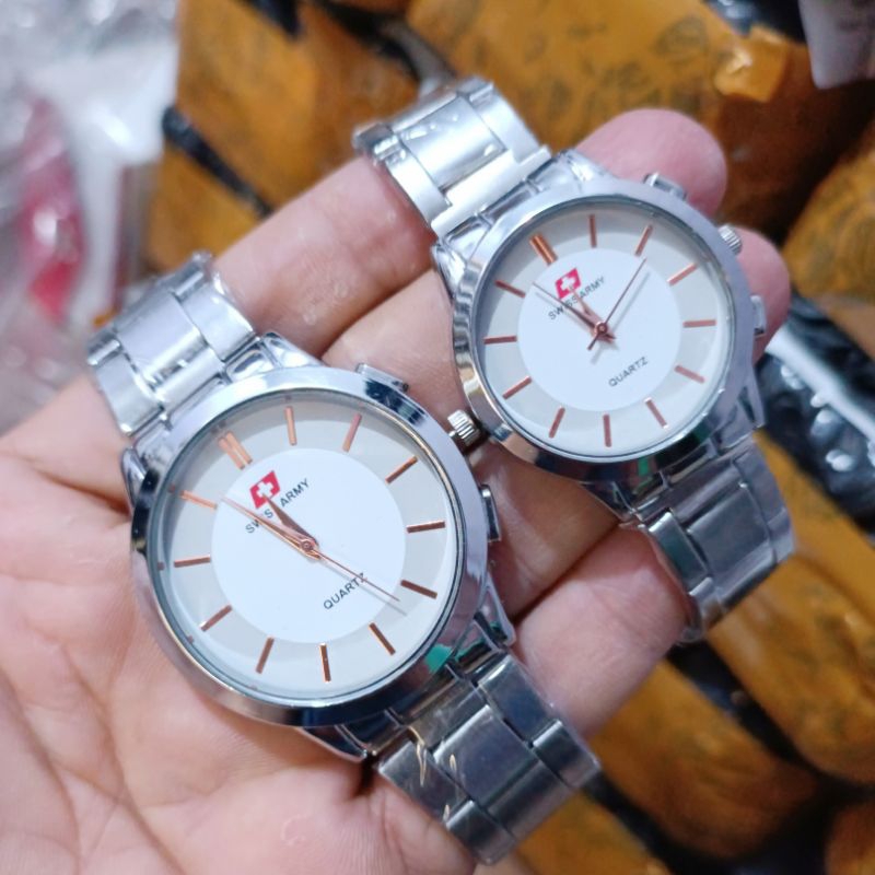 jam tangan pria wanita harga sepasang