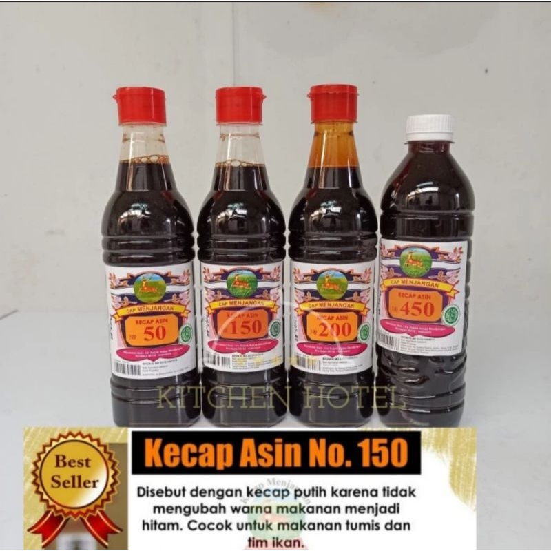 kecap asin menjangan no 150 isi 600 ml