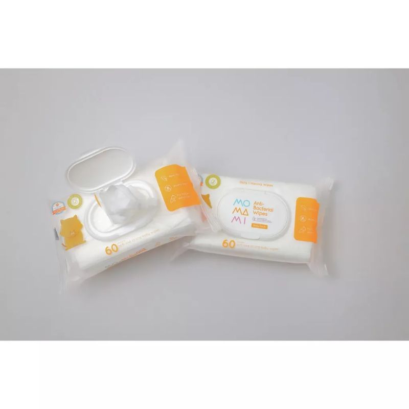 Momami Baby Antibacterial Wipes 60S /Momami Wipes antibacterial