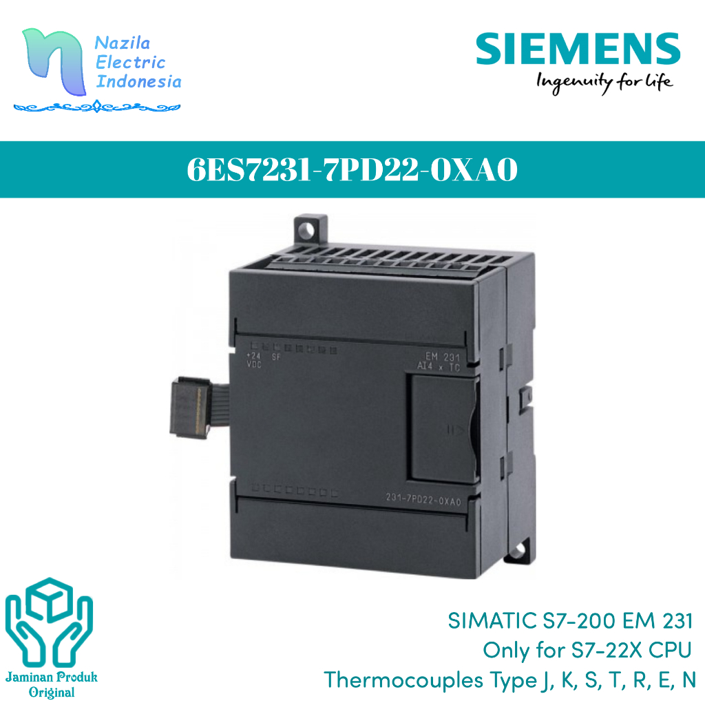 Siemens Simatic 6ES7 231 / 6ES7231-7PD22-0XA0 S7-200 EM231
