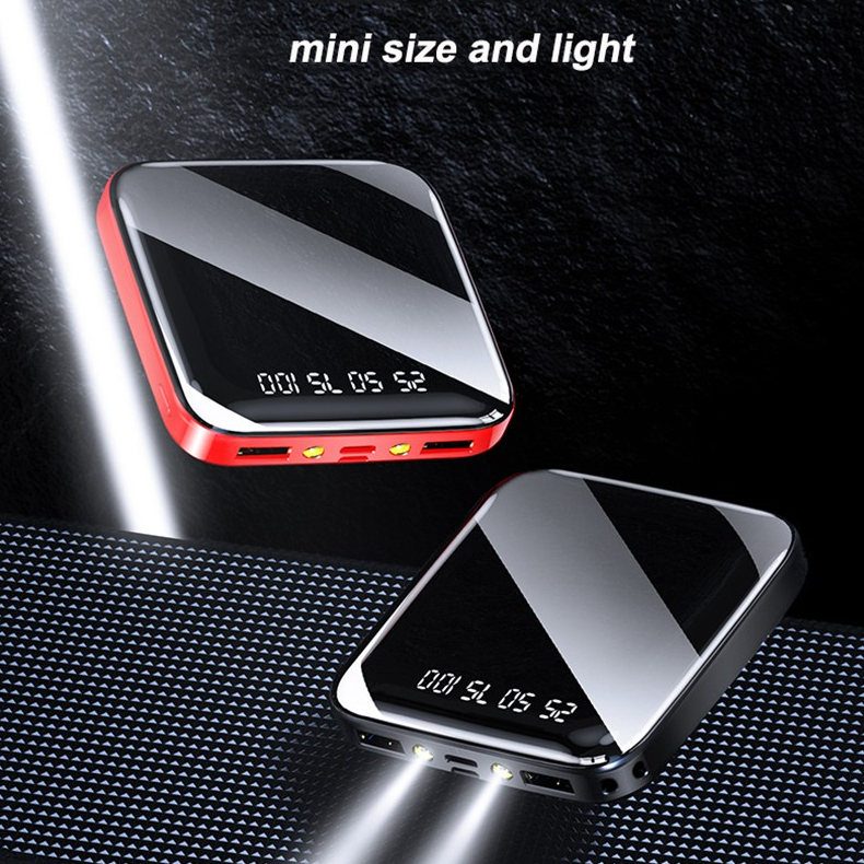 HZSUM PowerBank 20000mAh Mini Digital Display Fast Charging