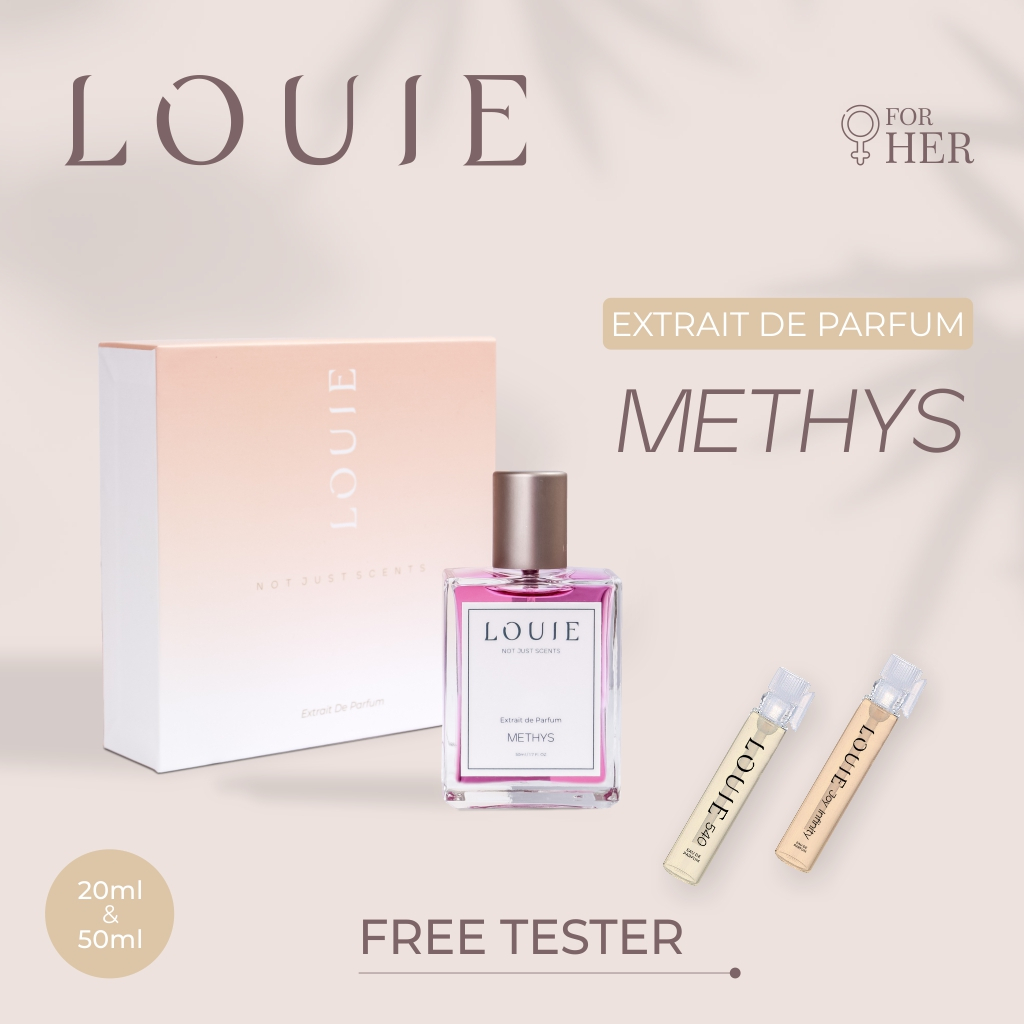 Louie Inspired Extrait De Parfum Parfume Perfume Farfum Parpum Minyak Wangi Methys Edp Mini kecil Travel Size Fresh Unisex Premium Lokal Mewah Wanita Perempuan Pria Cowok Awet Original Tahan Lama Dan Wangi 24 Jam Perempuan Pria Cowok 20 50 ml