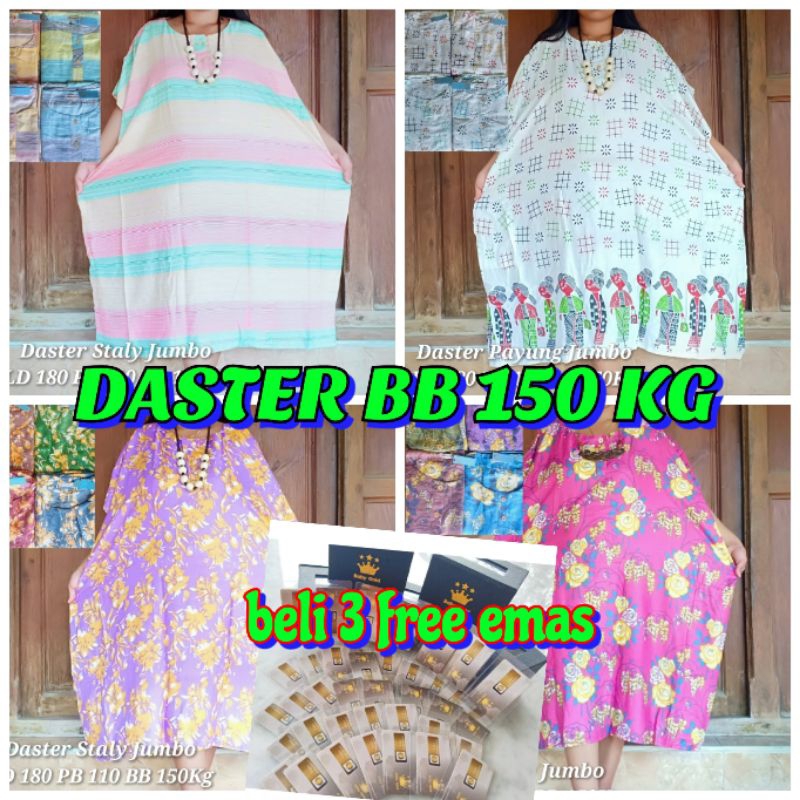 daster staly extra jumbo | daster super jumbo ld 180 termurah WARNA RANDOM