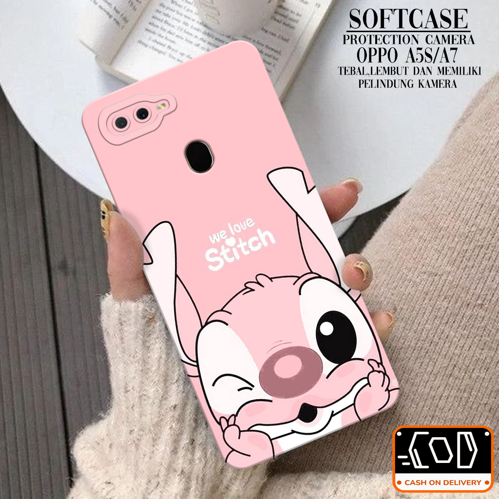 Softcase Oppo A5S/A7 Soft Protection Camera Case Oppo A5S/A7 Terbaru Pelindung Belakang Oppo A5S/A7 