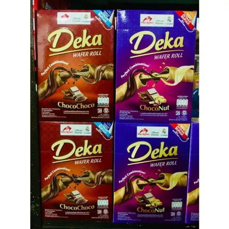 

Deka Wafer Roll 1 Box Isi 24 Pcs