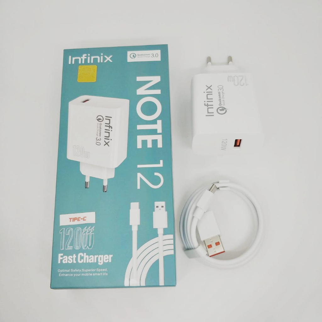 Charger Infinix NOTE 12 Hot 20S 120W Support Fast Charging Quic Charge 3.0