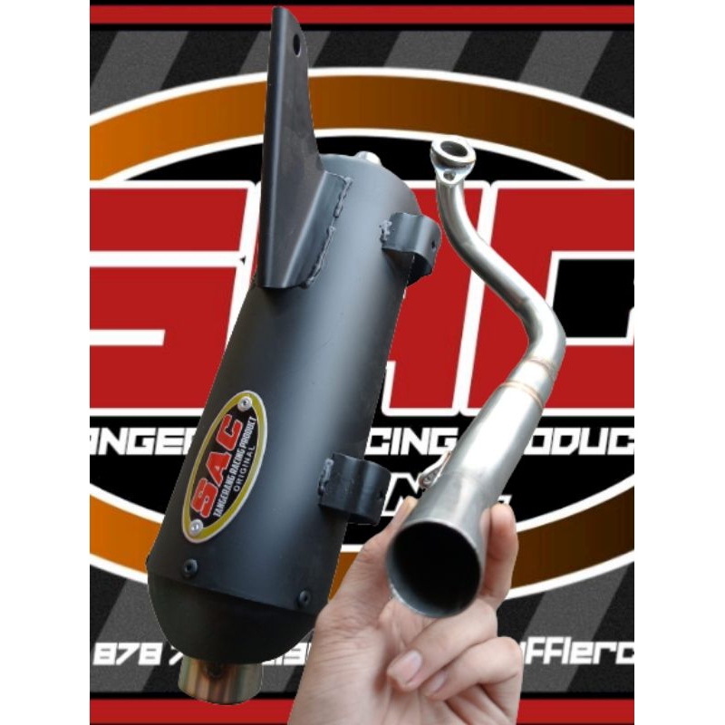 kenalpot copy CMS bay SACMUFFLER | beat deluxe, Genio, beat street