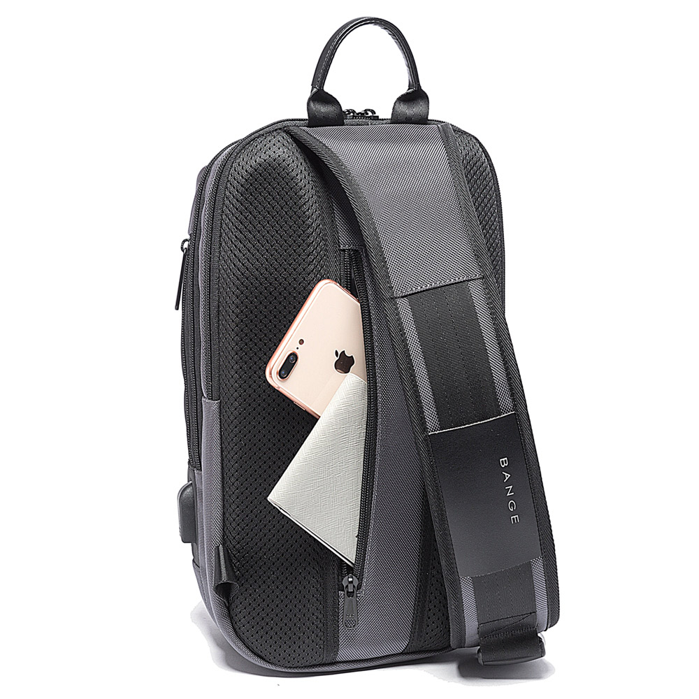 Bange BG7082 Tas Selempang Pria slingbag pria Lock TSA