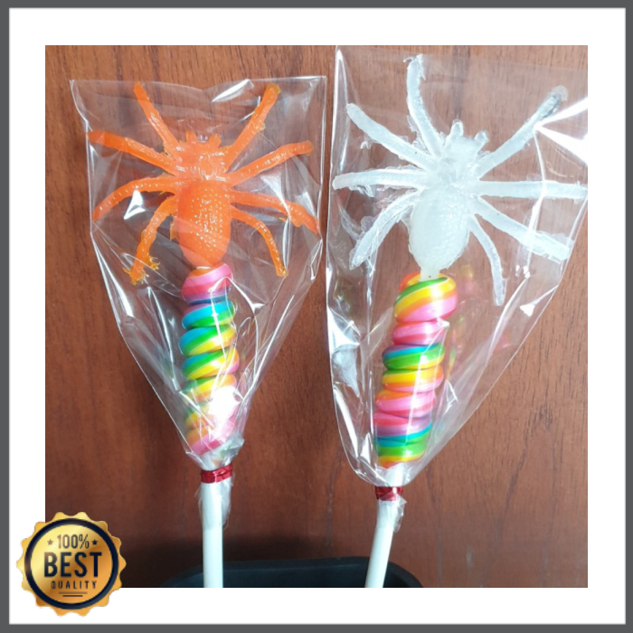

Permen tema Halloween Laba-laba Kelelawar New