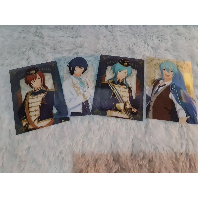 Ensemble stars Clear Card Gojikin & Ex-Fine Natsume, Tsumugi, Kanata, Hibiki