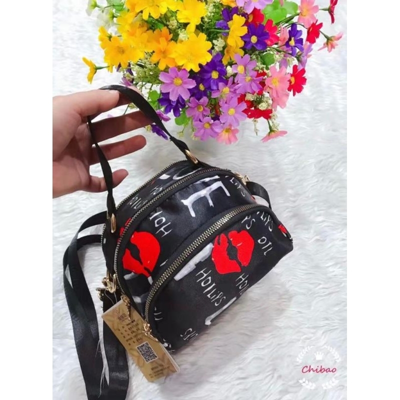 Tas Selempang Chibao Motif Original 7701#motif
