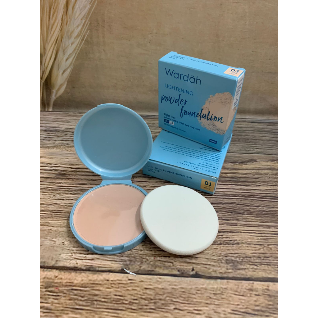 REFILL' SALE' - WARDAH Lightening Powder Foundation SPF15