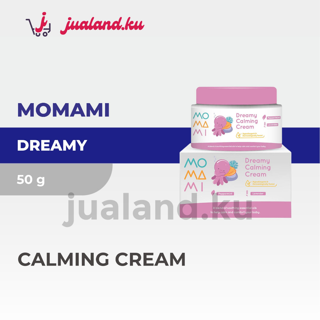 Momami Baby Dreamy Calming Cream 50 gr Meredakan Perut Kembung Bayi