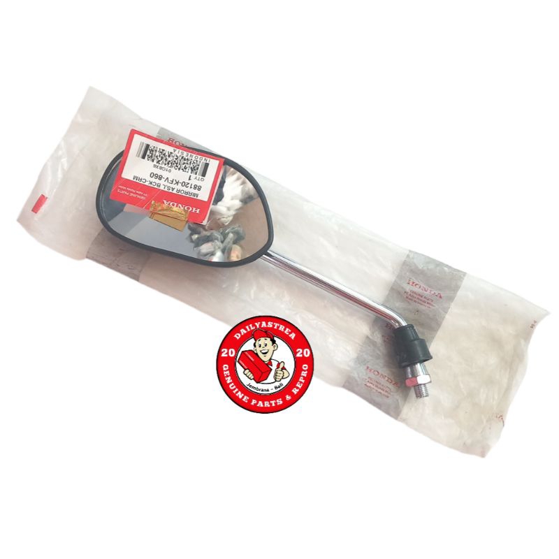 KACA SPION KIRI HONDA ASTREA LEGENDA GRAND ORIGINAL ORI AHM 88120-KFV-860