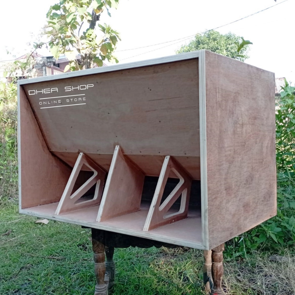 Box Speaker TURBO 12 inch DOBEL Bahan Triplek 18mm