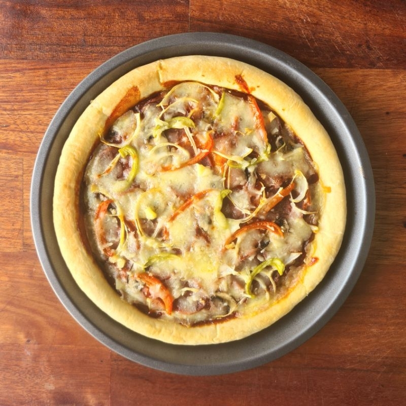 Naturalia Pizza Frozen ukuran besar 25 cm - Korean Pepperoni