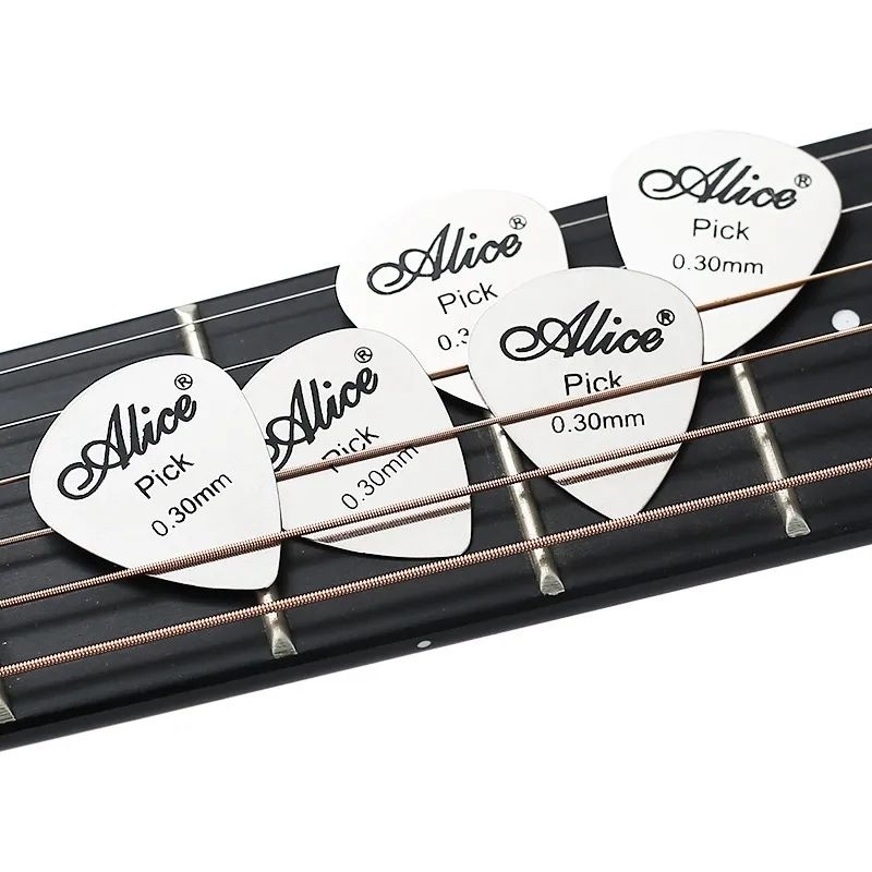 Pick Gitar Alice AP100S Stainless Pik Gitar Besi