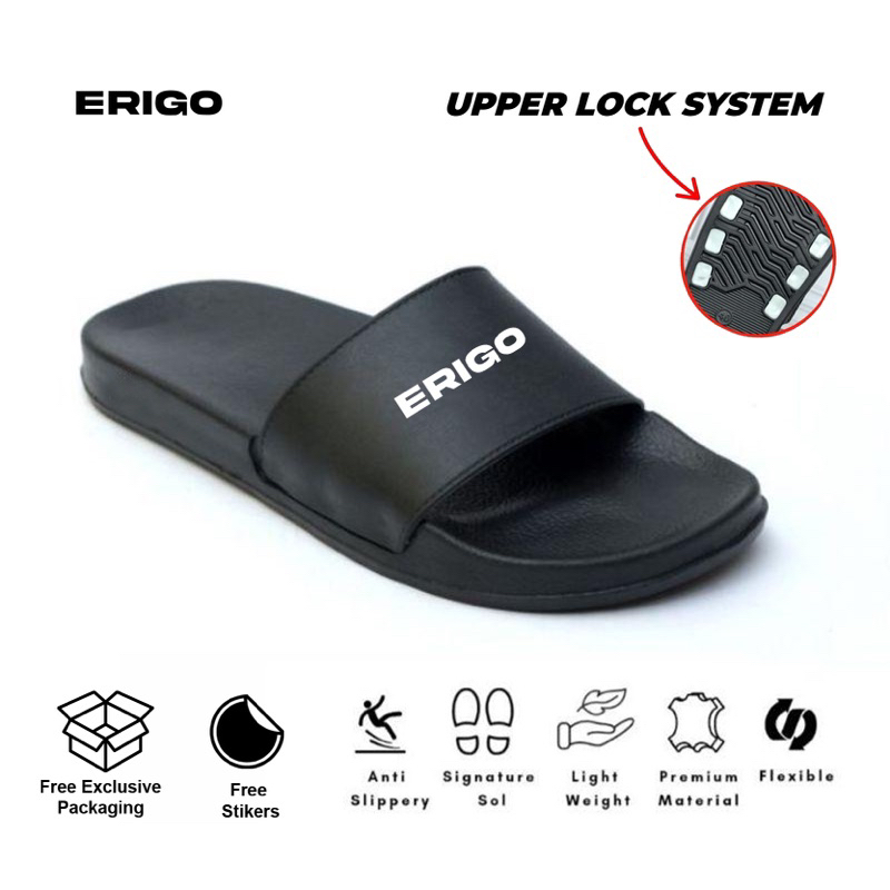 Sandal Slop Pria Wanita Original Sandal Santai Anti Slip Tahan Air Size36_43 Terlaris