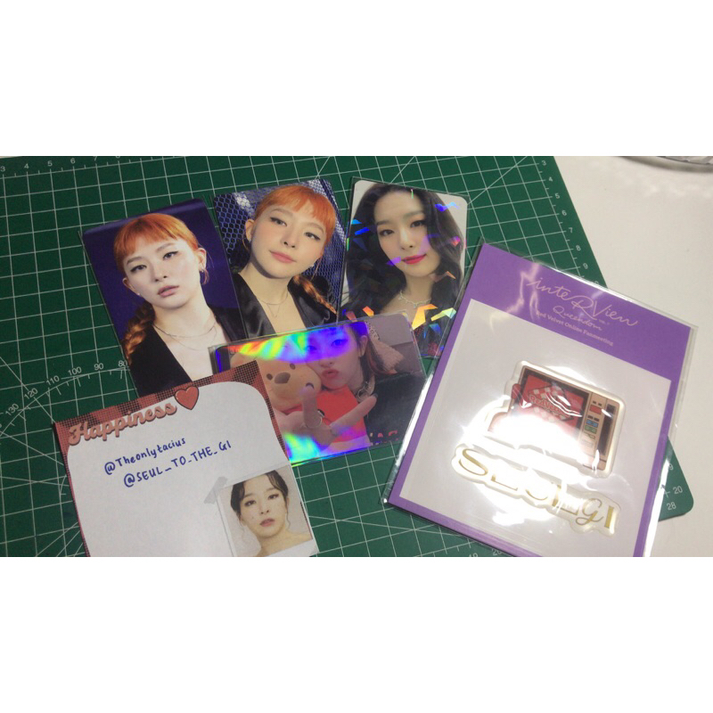 Seulgi set Epoxy Sticker Set