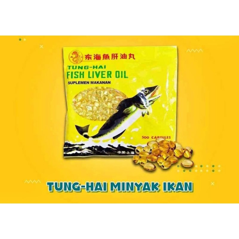 minyak ikan fish liver oil tung hai untuk kucing anjing kelinci dan hamster