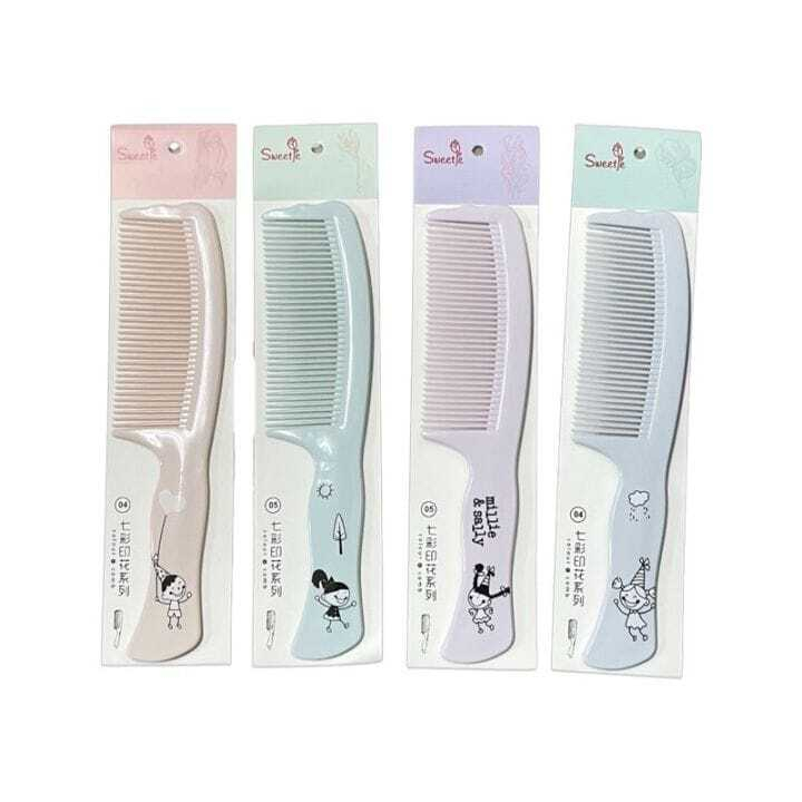 Sisir Gagang Fancy Karakter Sisir Rambut Souvenir Hadiah Hair Comb