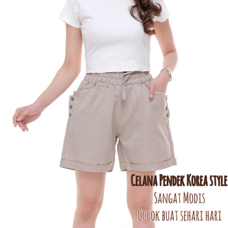 Celana Pendek Wanita hotpants Korea Style