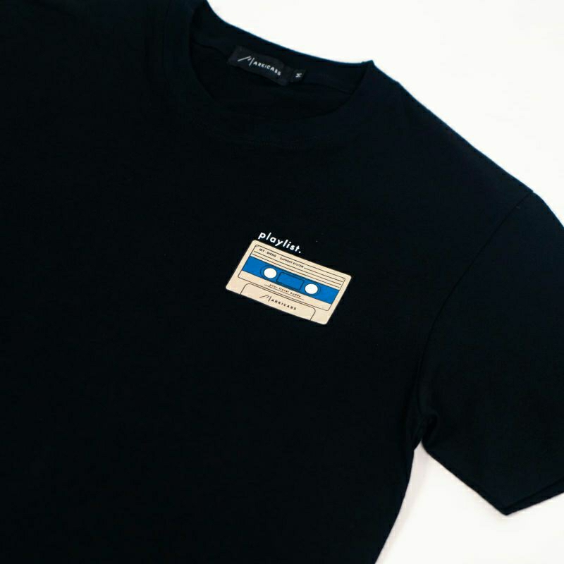 MARKICABS [Playlist - Black] T-Shirt Special Edition