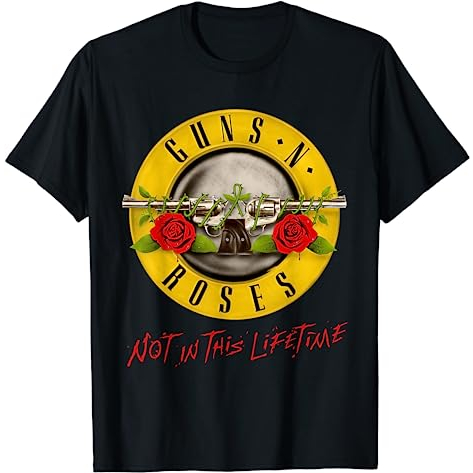 BAJU KAOS Guns N' Roses Not in This Lifetime T-Shirt