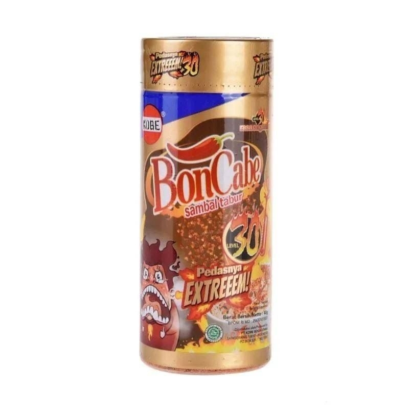 

Kobe BonCabe Sambal Tabur Original (lvl 30) Botol 40gr