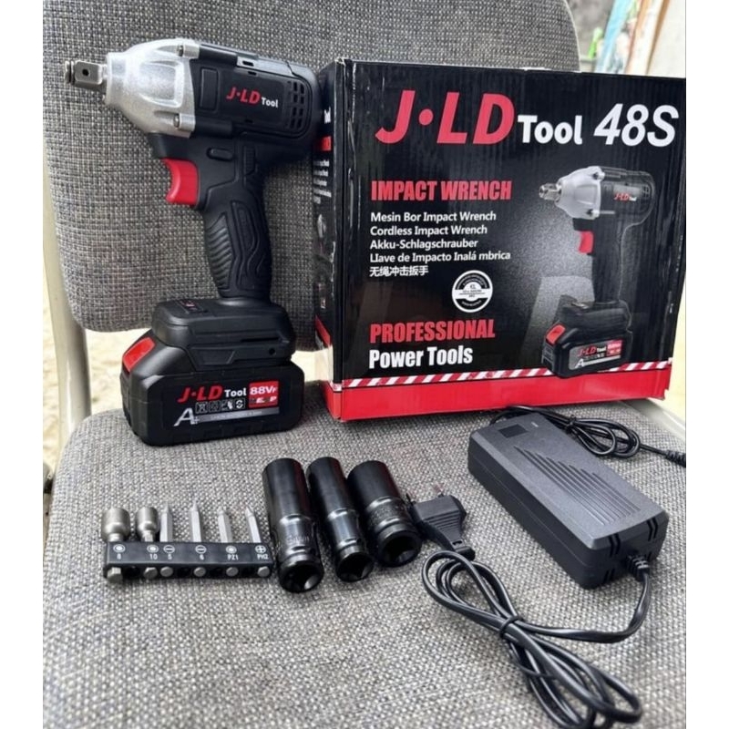 CORDLESS IMPACT 88VOLT JLD 2 BATERAI BRUSHLESS