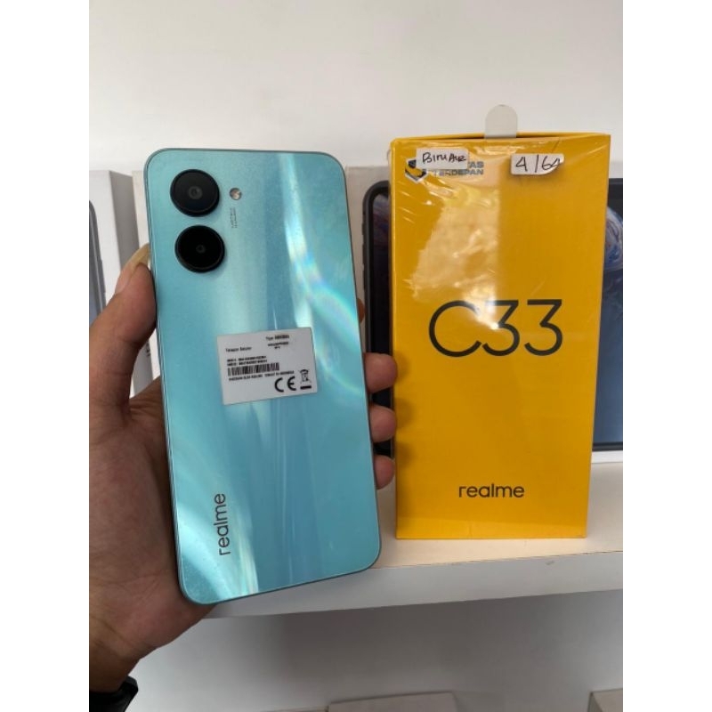 REALME C33 GARANSI RESMI FULSET | SECOND BERGARANSI