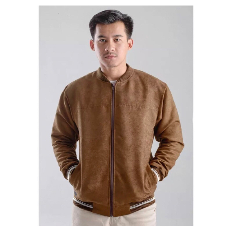 Jaket suede iwearzule