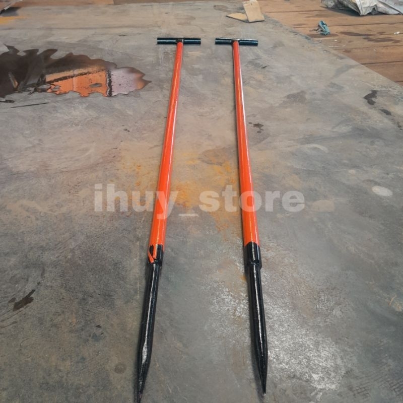 tojok sawit panjang 120cm pipa super tebal | alat perkebunan kelapa sawit