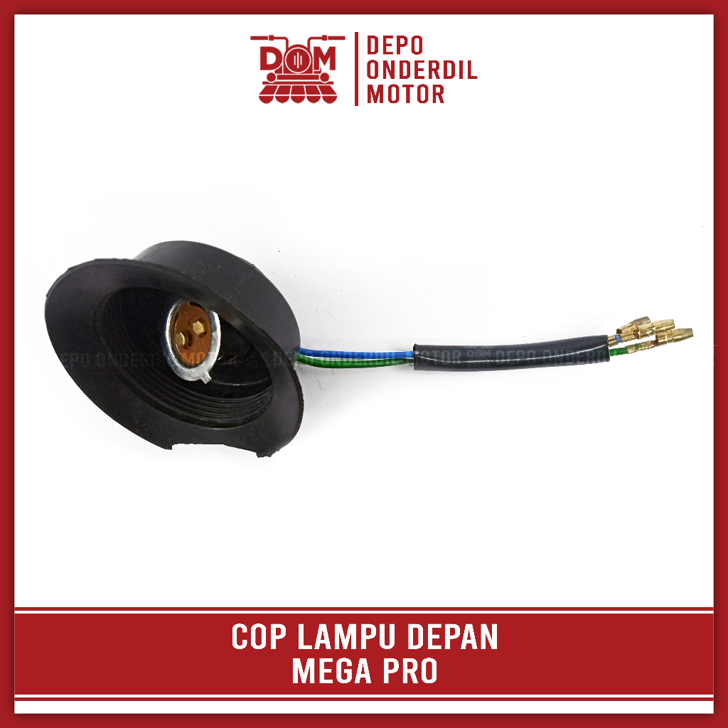 Cop Lampu Depan MEGA PRO (PSP) Pitingan Fiting Socket Soket Dop Utama Honda Megapro Lama Primus Hiu