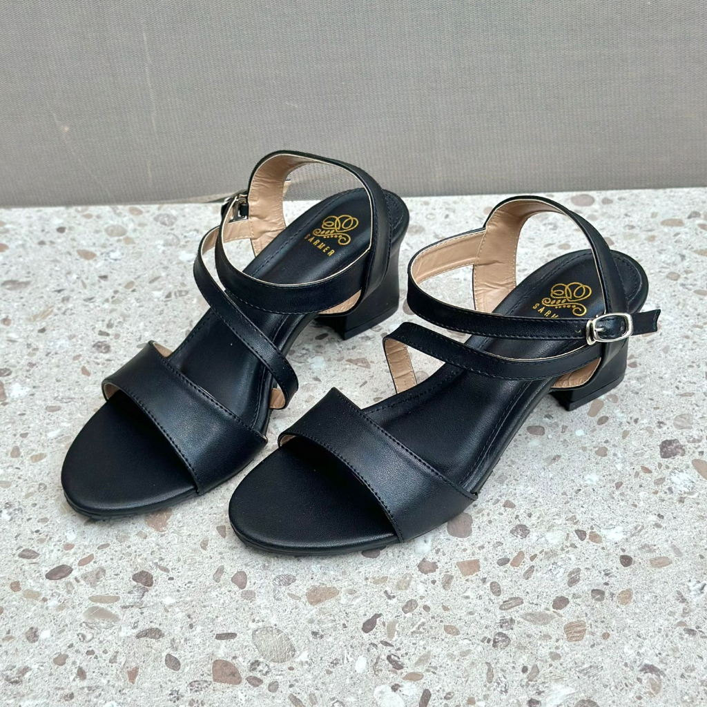 SARMER - PAULINE HEELS BLACK EDITION