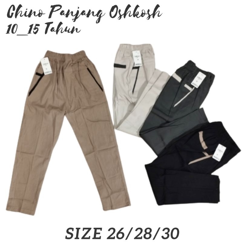 Celana Chino Anak Panjang 10 - 15 Tahun