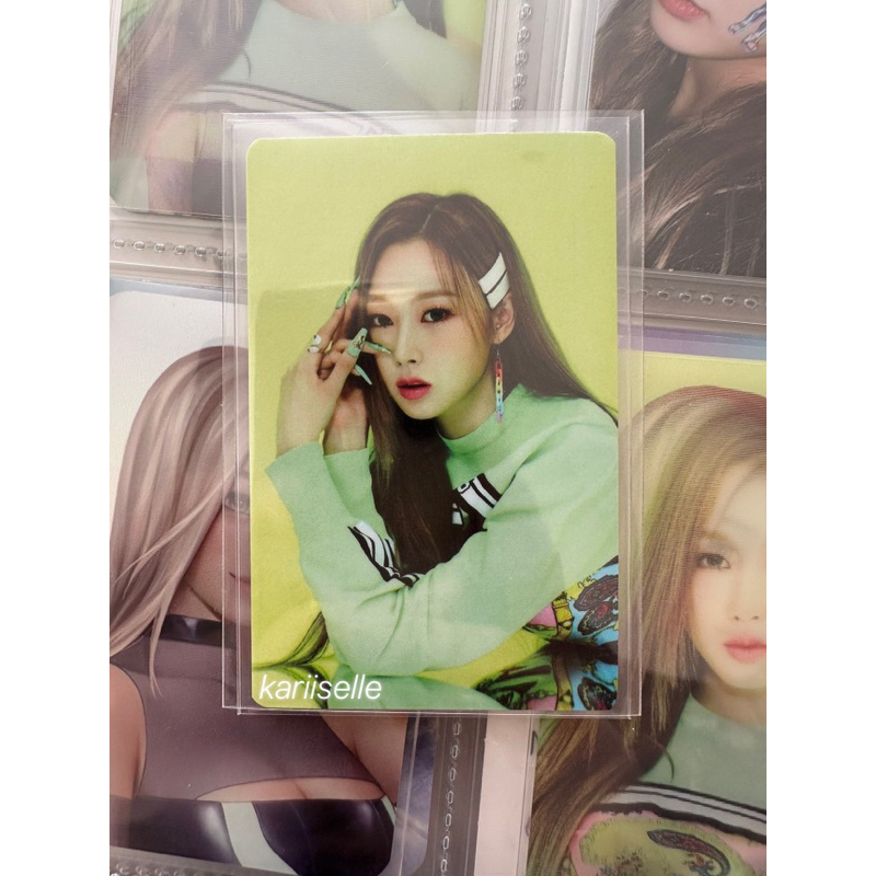 GISELLE AESPA BLACK MAMBA SMGLOBALSHOP BENEFIT sgs sm global shop bene pob bm karina winter ningning