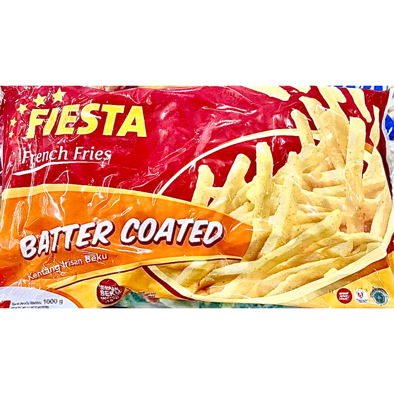 

Fiesta Kentang Shoestring Batter Coated 1kg