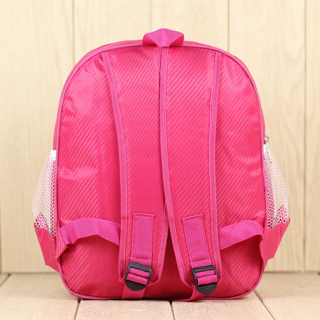 Ransel Anak TK Tebal Embos 3 Dimensi Karakter Frozen Pink Cantik Tas Punggung Anak Sekolah TK SD Terbaru Kuat Ransel Untuk Ngaji