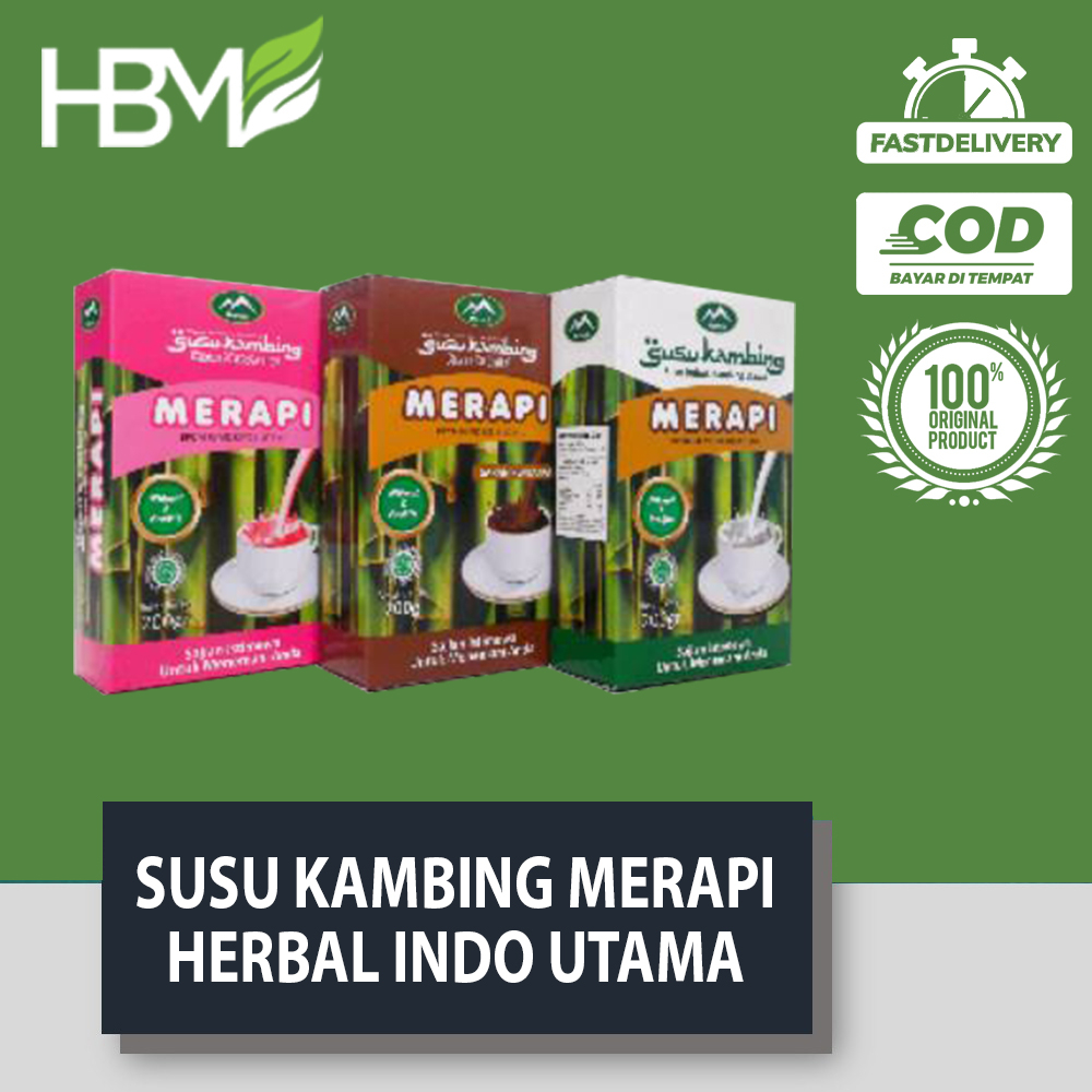 

SUSU KAMBING MERAPI 200 GRAM HERBAL INDO UTAMA SUSU ETAWA