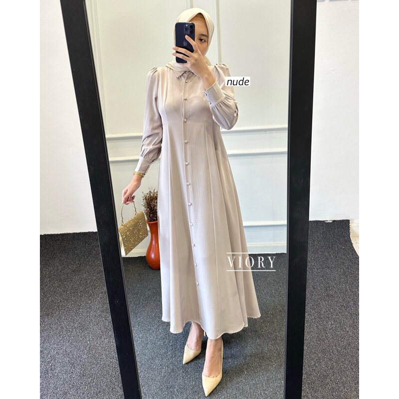 SLIMMY DRESS (Tersedia size S-XXXL/ Dress Fit Body/ Gamis Kondangan)