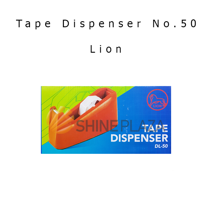 

Tape Dispenser Lion No.50 - Tape Cutter Lion No.50 - Tempat Solasi