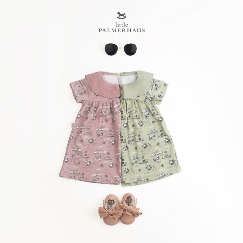 LITTLE PALMERHAUS - DRESS DISNEY LITTLE PALMERHAUS - MICKEY DRESS ANAK PEREMPUAN LITTLE PALMERHAUS