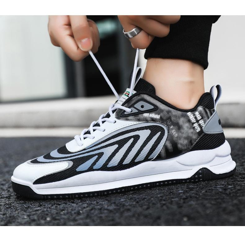 TBIG [COD] Sepatu Sneakers Pria SECHAO Sepatu Import Fashion Olahraga