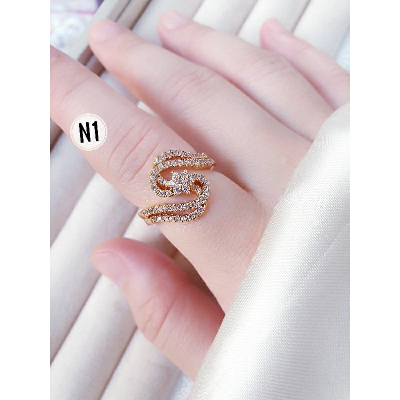 Cincin Wanita Xuping Cantik Dan Simple Fashion N23062305