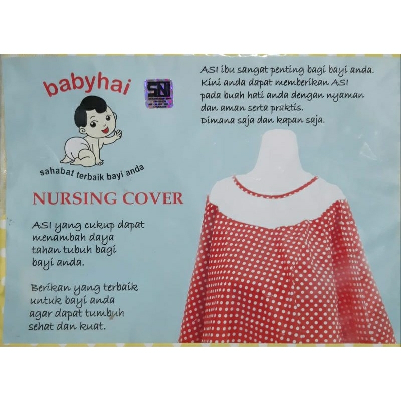 AD BABY HAI APRON MENYUSUI/NURSING COVER