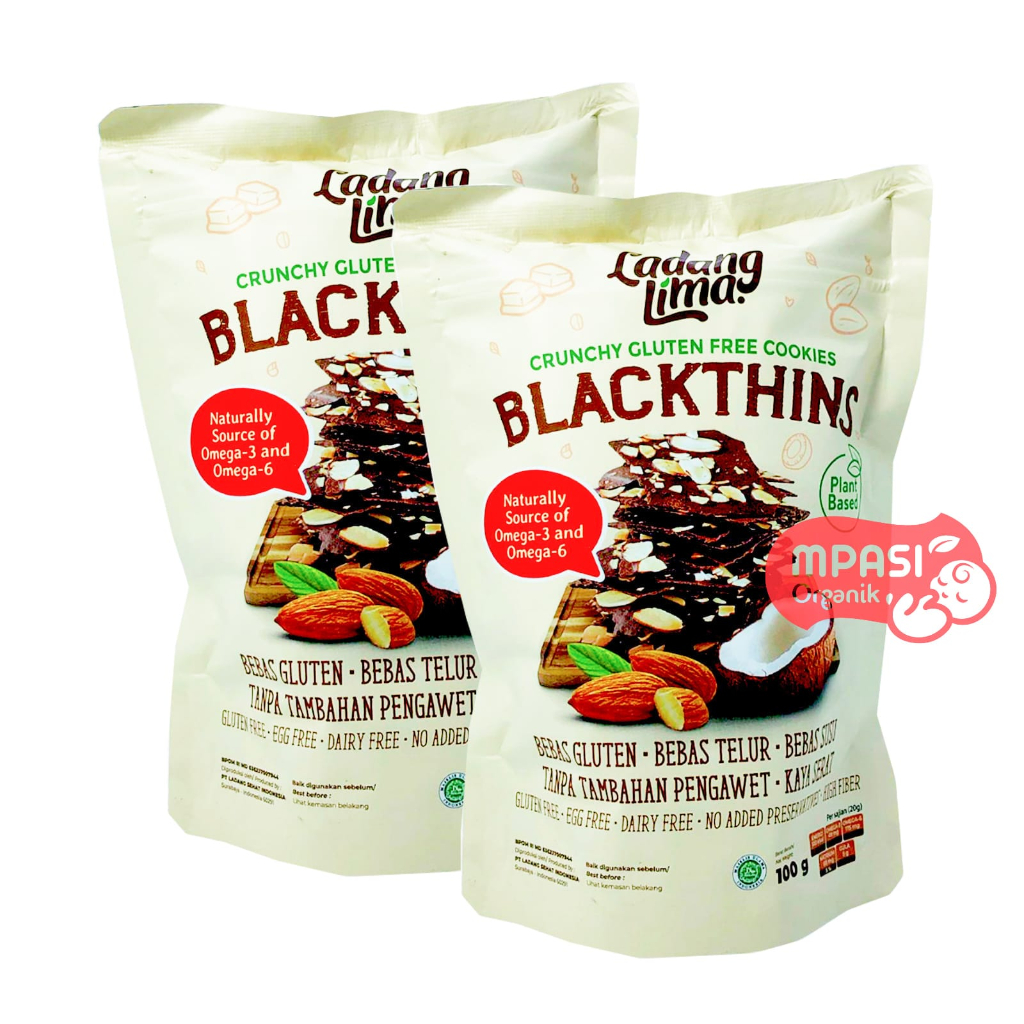 snack Bayi Cookies Blackthins 100gr / Blackmond 180gr / Cheesethins 80gr / Pumpberry 180gr by Ladang Lima